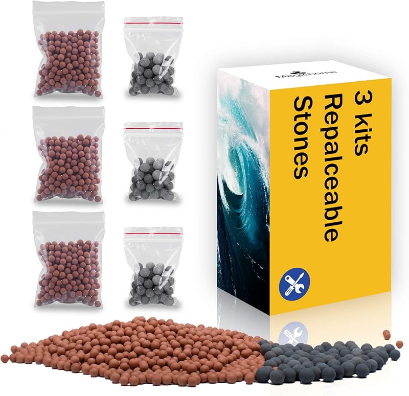 Magichome 6pk Mineral Balls for Hard Water Shower Head Filteration Replacement