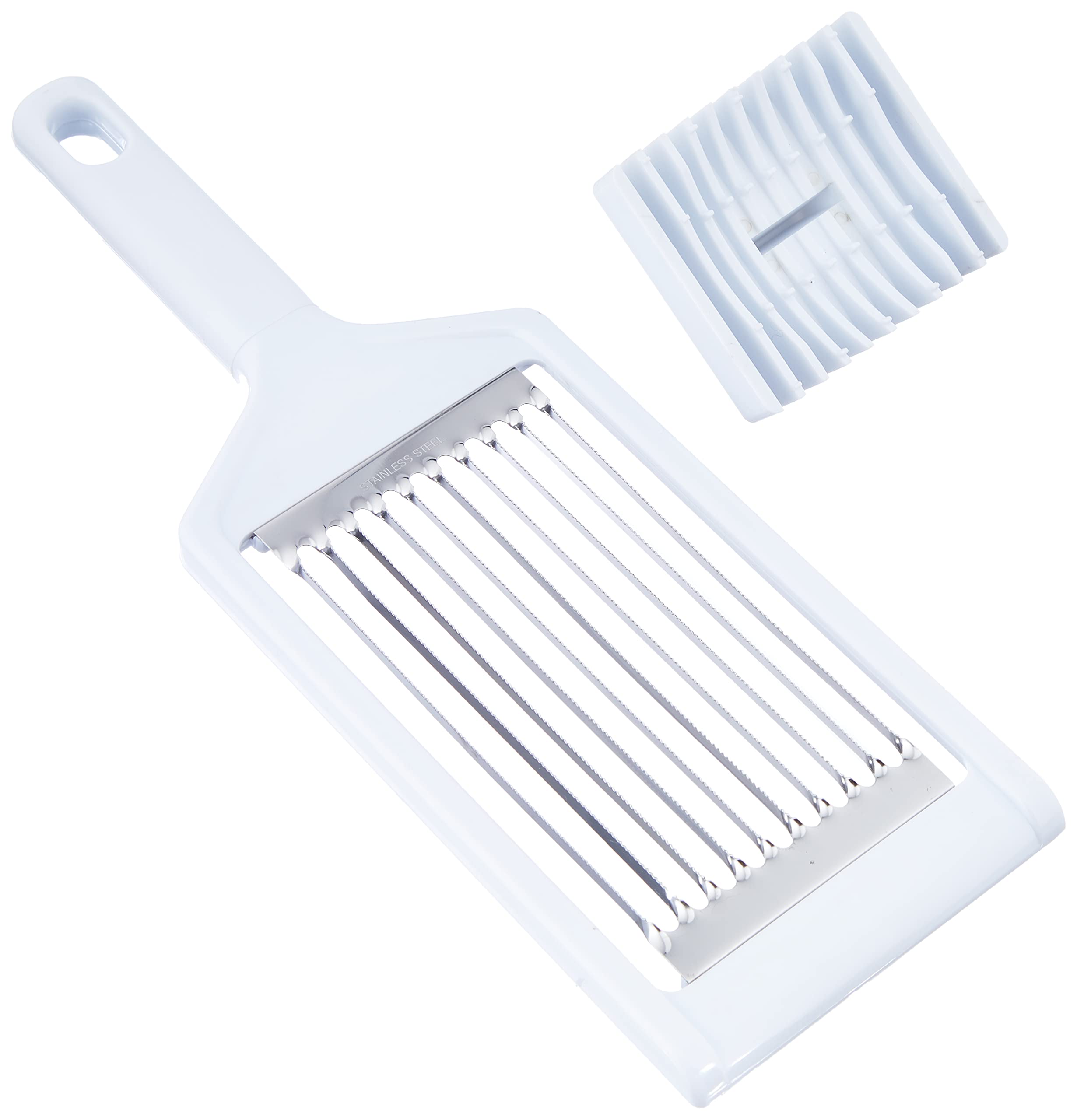 COSY TRENDY CT638702 Tomato Slicer, Stainless Steel, White