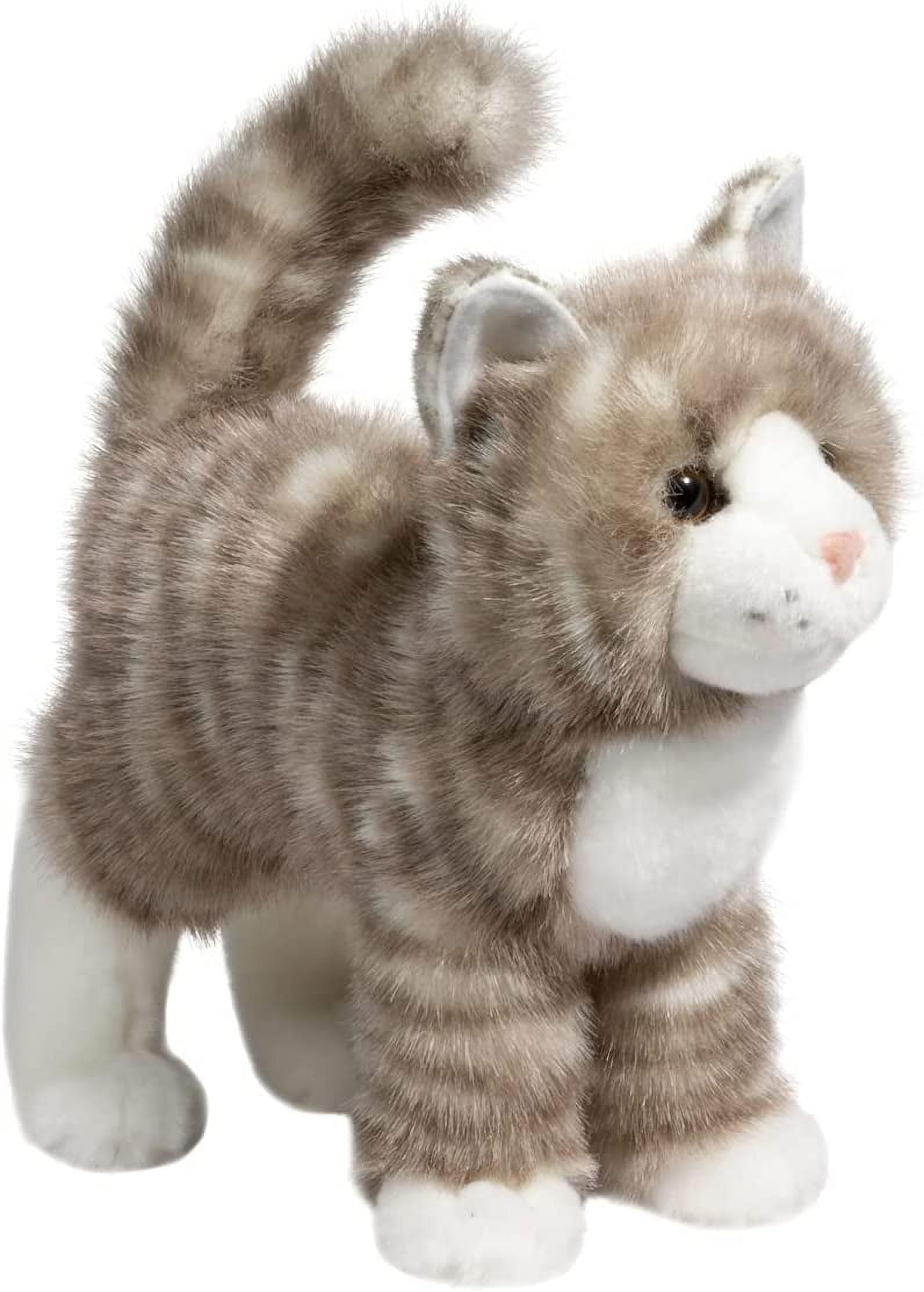 Photo 1 of Douglas Zipper Gray Tabby Cat Plush Stuffed Animal