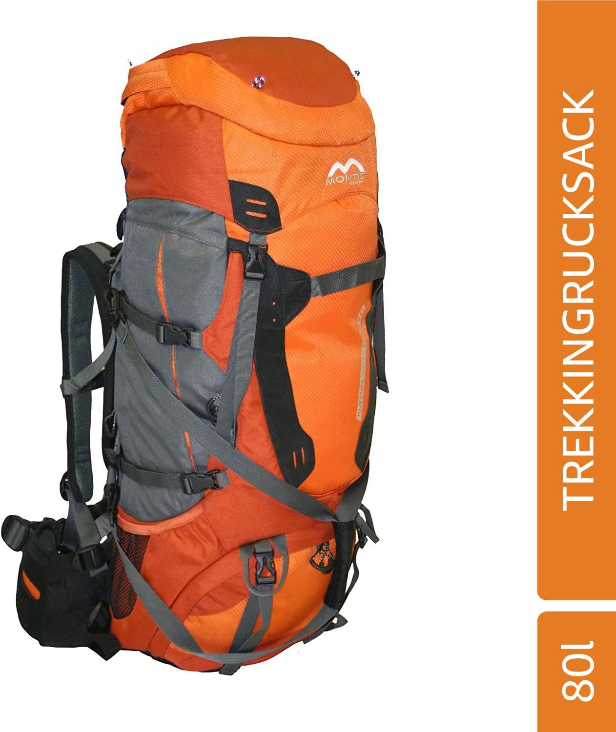 MONTIS NADEL 60+20/80+20, trekking backpack - bag, 80L / 100L