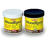 Abatron WoodEpox Kit - 12 oz - 2-Part Structural Epoxy Adhesive Filler - Wood Filler Putty