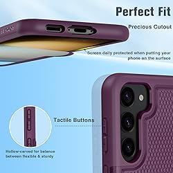 FNTCASE for Samsung Galaxy S23 Case: Dual Layer
