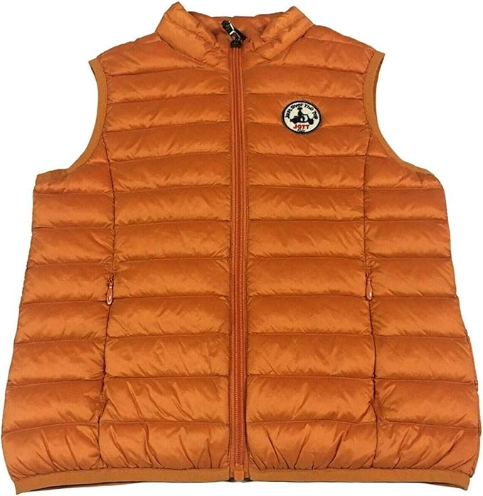 Jott Gilet Bebe Fille 6 8 Ans Orange Modele Zoe 90 Duvet 10 Plume Amazon Fr Vetements Et Accessoires