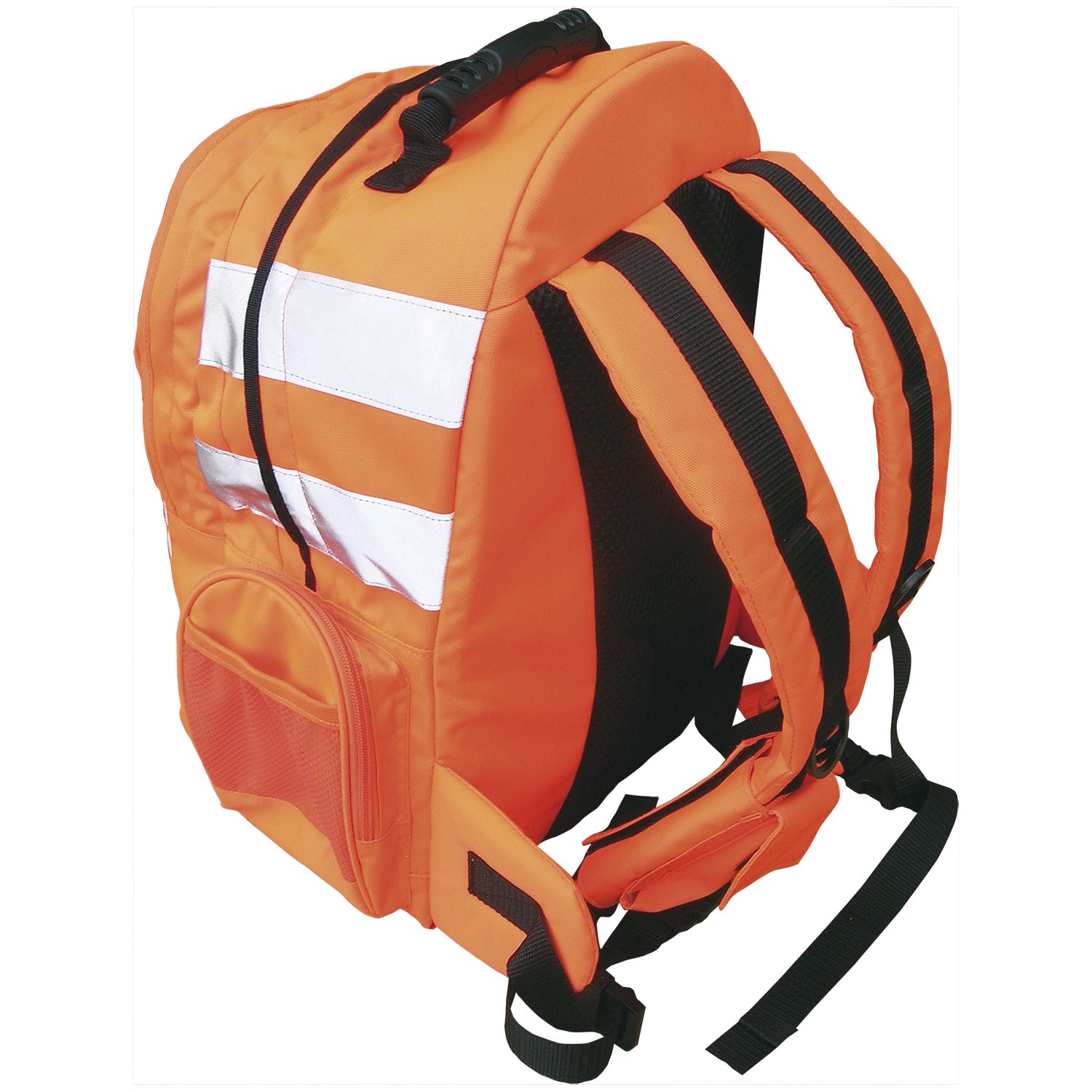 Portwest Quick Release Hi-Vis Rucksack, Size: One Size, Colour: Orange, B904ORR