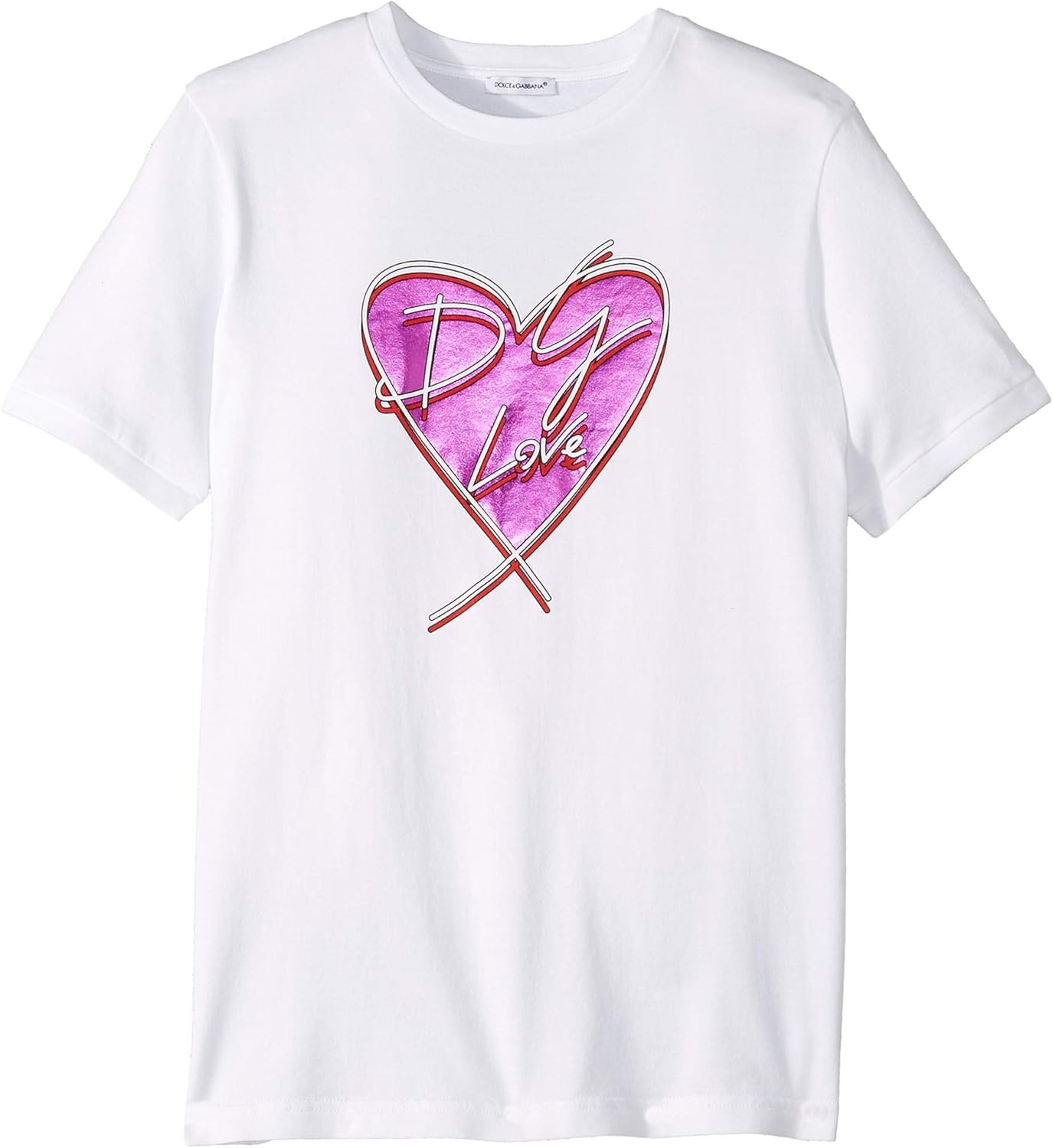 Amazon.com: \u0026 D\u0026G ... Dolce T-Shirt Gabbana Girl\u0027s Love Kids