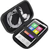 Compatible with Phinistec F6 MP3 Player Case, Lamshaw Durable EVA Carrying Case, Shockproof &amp; Lightweight Protective Cover Compatible for Phinistec F6 2.4 Inches MP3 Player (Black)