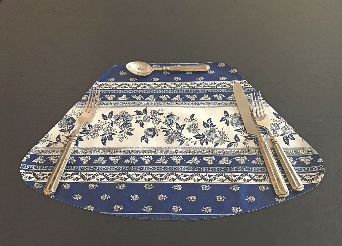 Placemat for Round Tables IndoorOutdoor Provence Easy