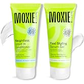 Moxie Beauty Duo, Leave-In Conditioner (120ml) &amp; Styling Serum Gel (120ml)