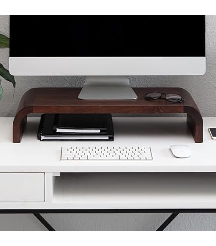 MRYC Monitor Stand Riser Desk Stand Monitor Stand Desktop Computer Desk Stand La