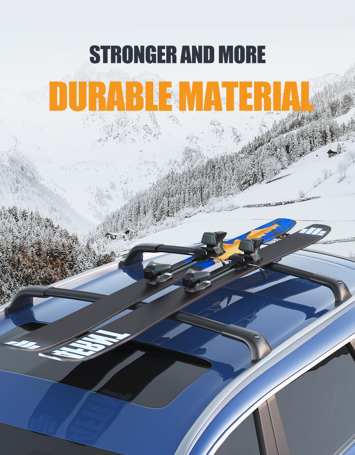 KINGGERI Roof Rack Cross Bars For Honda CR-V 2023-2025 - 260lbs Capacity, Lockable, Aluminum