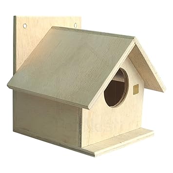 Backtonest Diy Bird House Nest Boxes For Sparrow Finches Garden