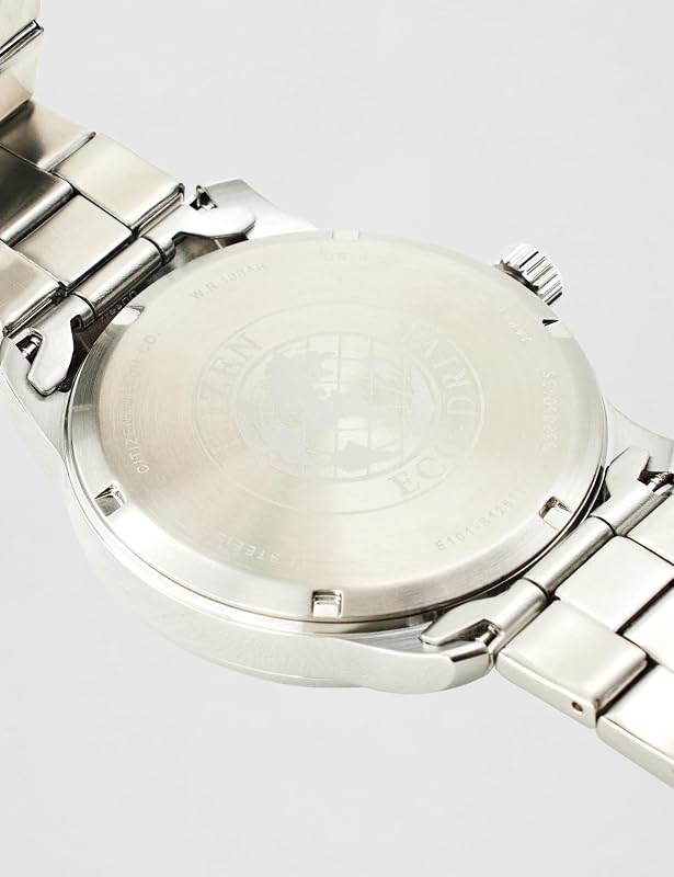 Orologio Analogico al Quarzo Uomo con Cinturino in Acciaio Inossidabile BM8550-81E