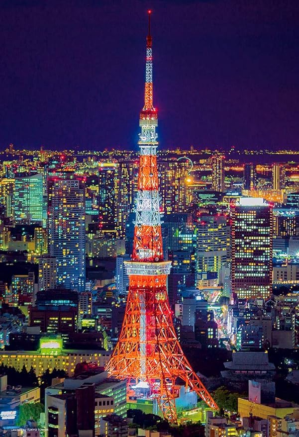 Amazon ビバリー 1000ピースジグソーパズル 東京タワー マイクロピース 26 38cm ジグソーパズル おもちゃ