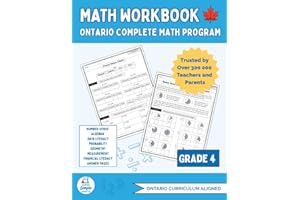 Ontario Grade 4 Math Workbook: The Only Full-Year Workbook That Covers Every Ontario Math Expectation Across All Five Strands