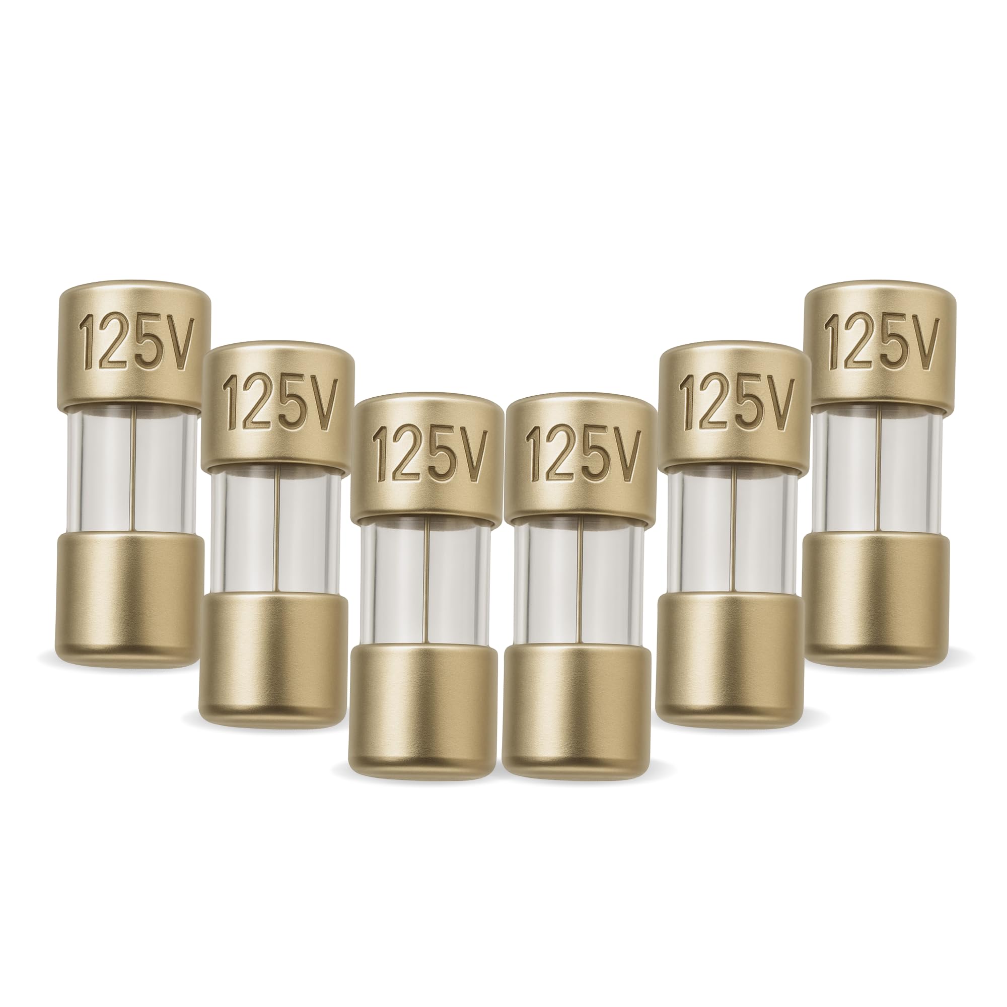 View 1 of 3A (3 Amp) Mini Glass Fuses, F3AL Micro Fuses 3.6 x 10mm (0.14 x 0.39 inches), 125V Fast-Blow, Fast Acting Replacement for Christmas Lights, String Lights, Electronics, Appliances, Decor, 6 Pack