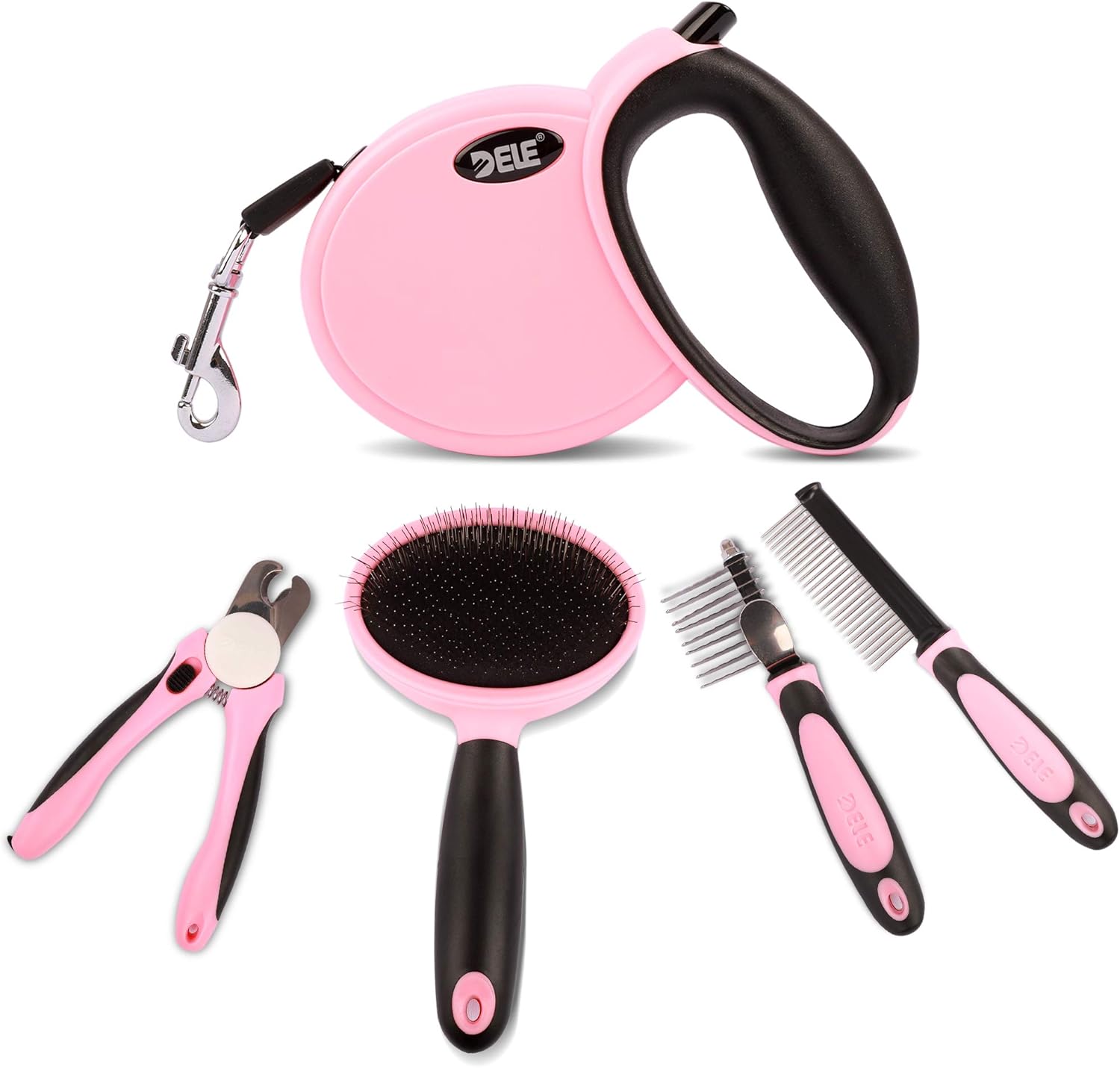 retractable dog brush