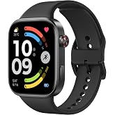 XIAOMI Redmi Watch 6 Smart Watch, 2.07'' AMOLED Display, GPS, Heart Rate/Sleep/Stress Tracking, 150+ Sports Modes, 24-Day Battery Life, 5ATM, for Android &amp; iOS, Black