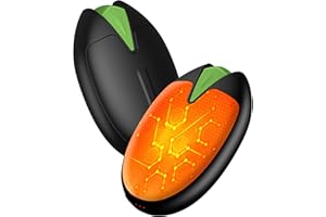 ANDWING Hand Warmers Rechargeable, 2 Pack, 6000mAh Magnetic Electric Handwarmers, 20Hrs Long Heating USB Pocket Hand Warmers Gifts for Women Men, Fishing, Golf, Hunting, Camping