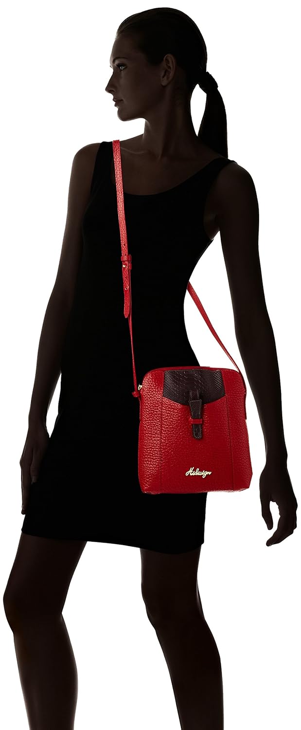 hidesign women's sling bag (red)