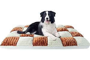 CZL Dog Beds Large Sized Dog Couch Waterproof Dog Bed Washable Dog Pet Bed with Removable Cover & Nonskid Bottom & Waterproof Lining Large Dog Bed Sofa Anti-Slip Pet Sleeping Mat 36 x 24 x 3 Inch