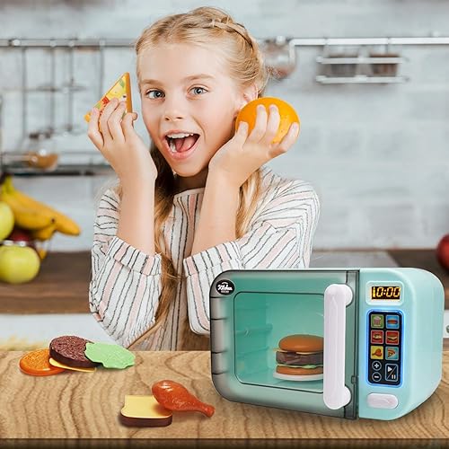 infunbebe Jeeves Kids Microwave Oven Toy Electronic Pretend