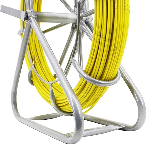 350 FT Duct Rodder Fish Tape Cable Running Rod Cable Puller