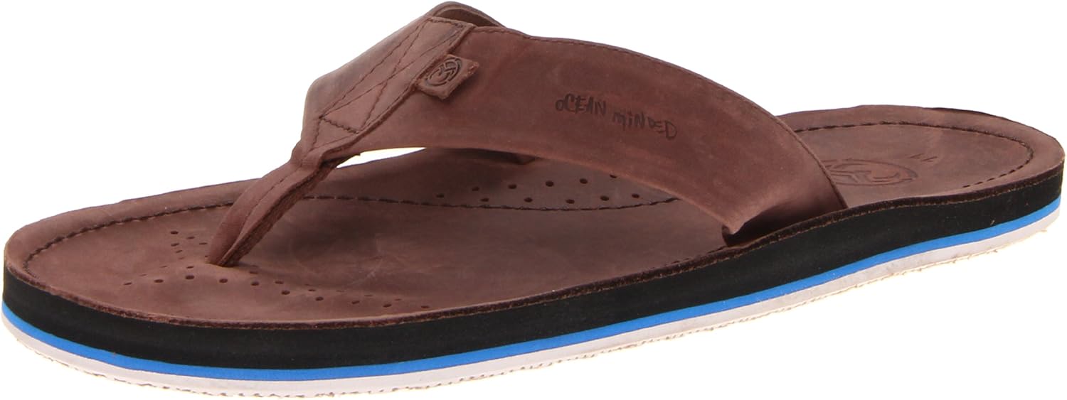 ocean minded scorpion flip flops