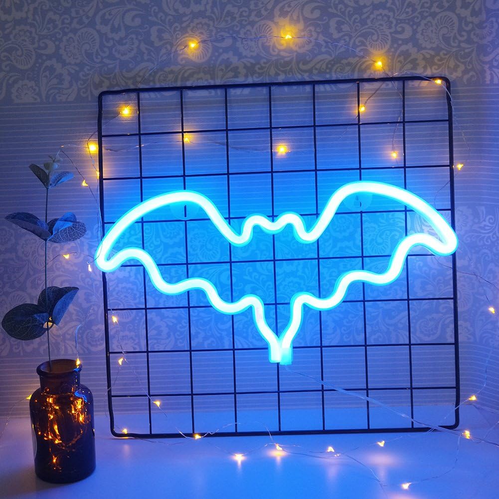 Decorative Neon Light Neon Signs Wall Decor led Night Light for Children's Birthday Room Decor Party Decoration (Blue Bet)