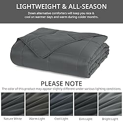 HOMBYS Oversized King Comforter 120x98, Lightweight