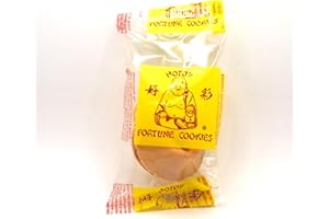 GENERIC Hotoy Premium Bulk Fortune Cookies (60) Individually Wrapped, Fresh Cookies, Gourmet Vanilla…