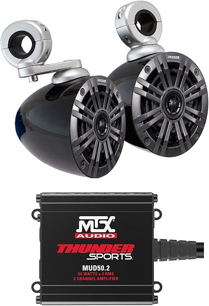 kicker atv speakers