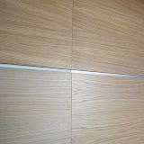 Trimold Stainless Steel Wall Molding Peel and Stick 5m x 4cm view 8