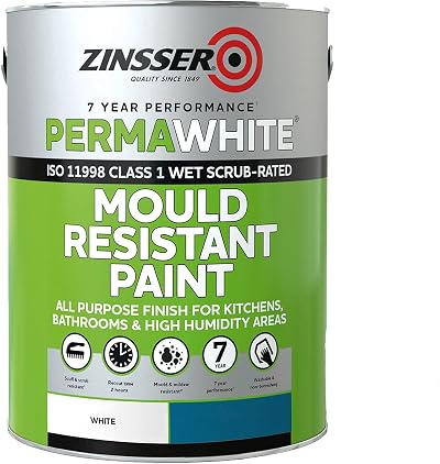 Zinsser Perma-White Interior Paint 5 Litre White Matt