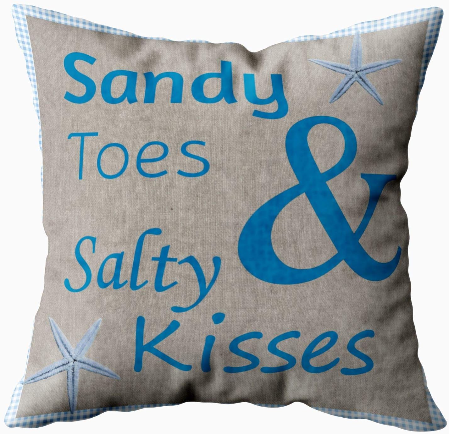 Amazon Com Capsceoll Boy Pillow Case Sandy Toes And Salty Kisses