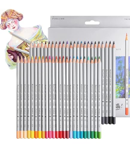 Amazon.com : Marco Tribute Masters Collection - colored pencils