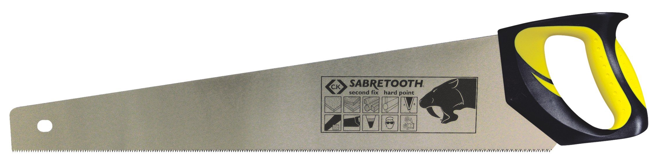 C.K 8100 Sabretooth Saw 22in Second Fix 11 Teeth 12 Points — image 1