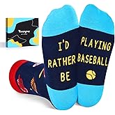 HAPPYPOP Gifts for Boys Girls - Basketball Baseball Hockey Football Softball Socks