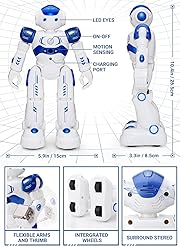 KingsDragon RC Robot Toys for Kids, Gesture