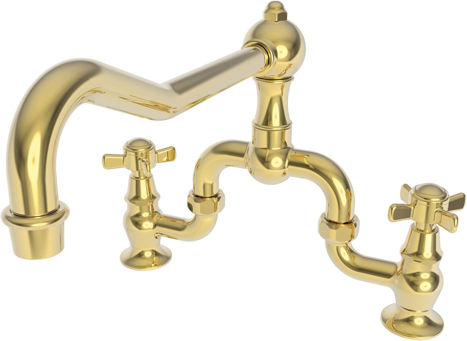 Newport Brass 9451/01 Kitchen Bridge Faucet from the Fairfield