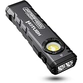 HOTLIGH ZF8329 Rechargeable EDC Flashlight, 1000Lumens LED Flashlight Rechargeable with Turbo Mode, Small Flashlight with Magnetic Base &amp; Clip, Pocket Flashlight for Home, Camping and Emergencies