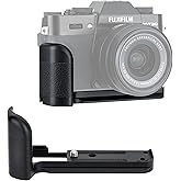 JJC HG-XT30 X-T30 Hand Grip, Arca Swiss Type Quick Release QR, Anti Slip Metal Holder Hand Grip Bracket, Aluminum Aloy, Compatible with Fuji XT30 XT20 X-T20