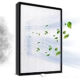 400 Replacement Filter, 3-In-1 Replacement Filter Suitable for Puroair Hepa 14 Air Purifier, Grade True HEAP 14 for Smoke, Pet Dander, Dust and More, 1PCS