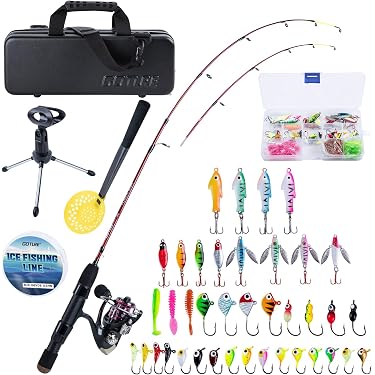 Amazon Best Sellers: Best Ice Fishing Rods