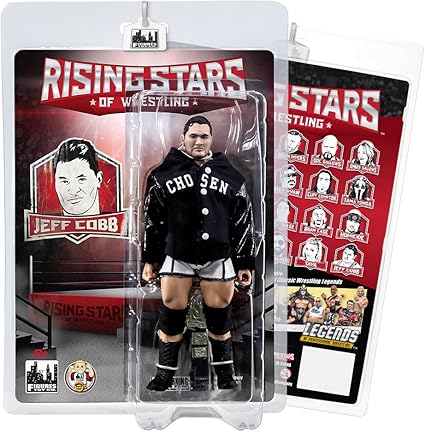 rising stars of wrestling action figures