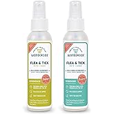 Wondercide - Flea, Tick and Mosquito Spray - 4 oz - Lemongrass & Cedarwood | For Dogs, Cats, and Home - Flea and Tick Killer,