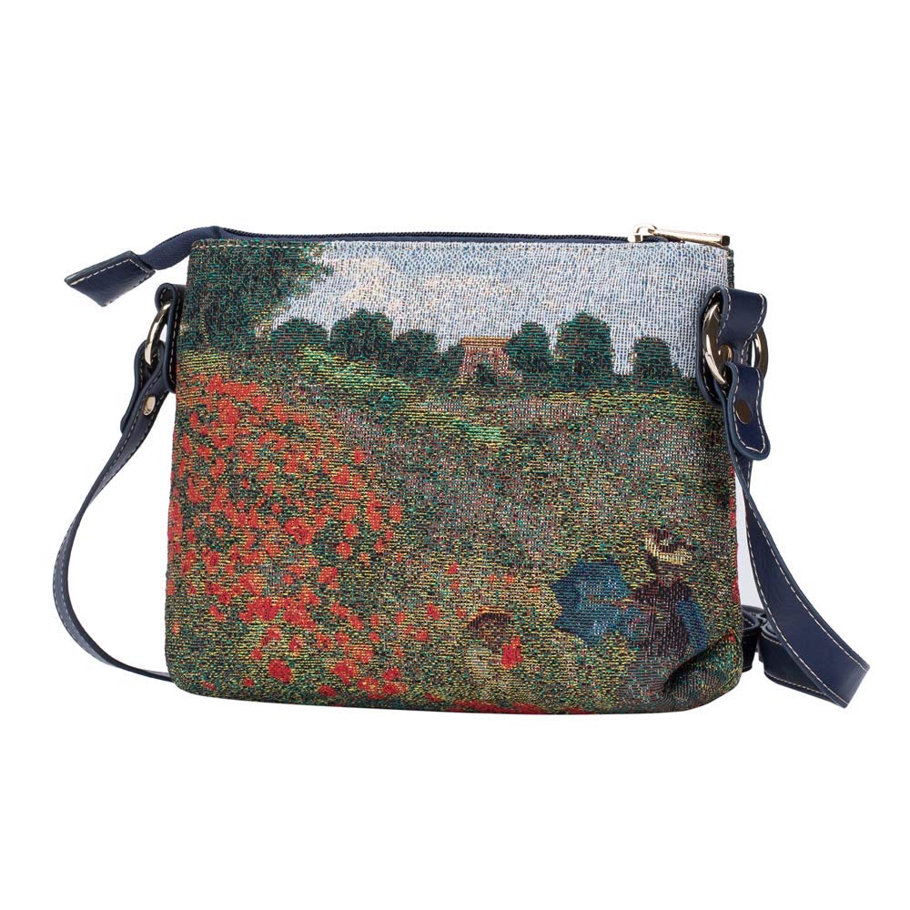 Signare Tapestry Women Bags inspired by Claude Monet (XB02-ART-CM-POPFL)