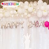 HYKJNBW White Balloons 50 Pack 12 inch Thick Latex Party Decor view 8