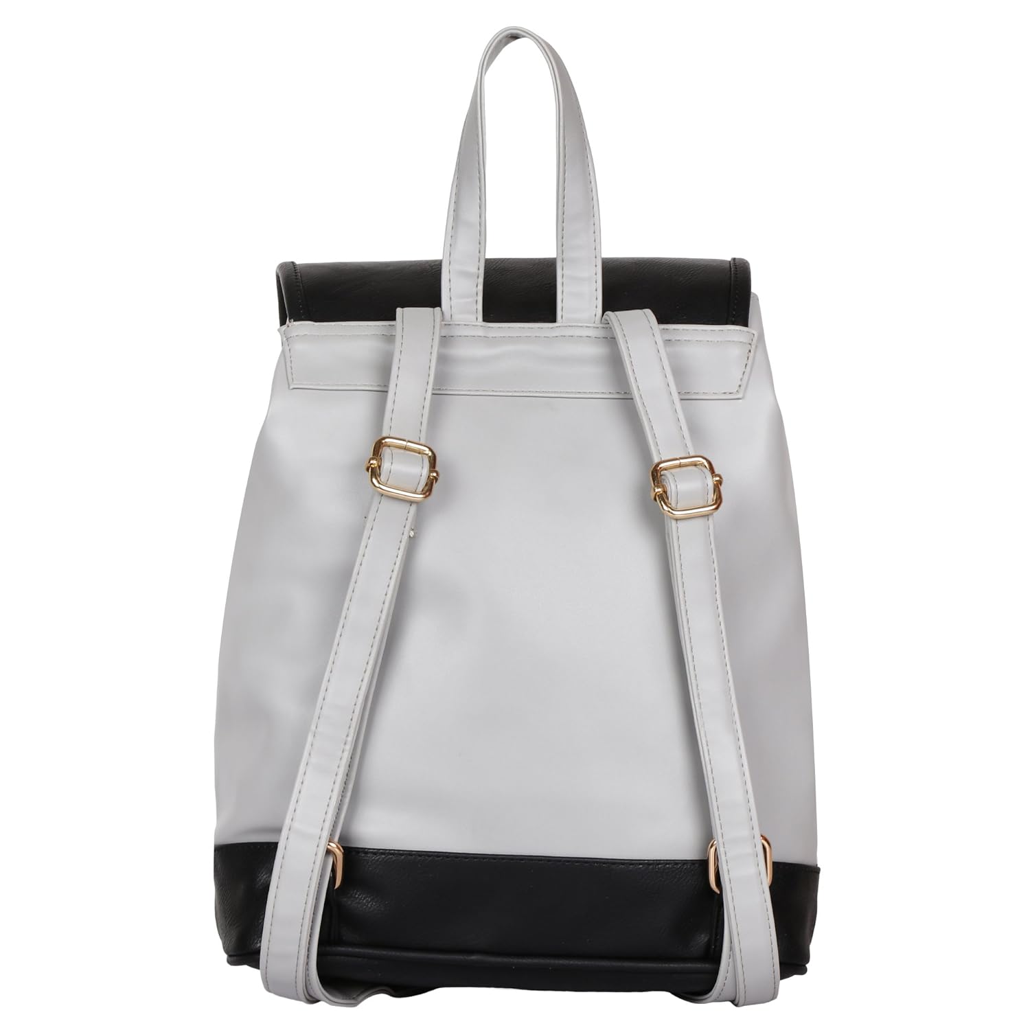 lychee bags pu grey_black kim backpack for girls