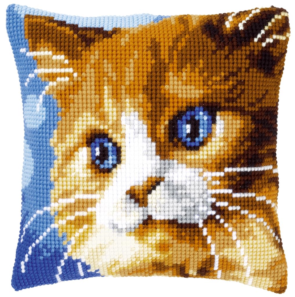 Vervaco 1-Piece Cushion Brown Cat