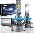 Fahren H11/H9/H8 LED Headlight Bulbs, 60W 10000 Lumens Super Bright LED Headlights Conversion Kit 6500K Cool White IP68 Waterproof, Pack of 2